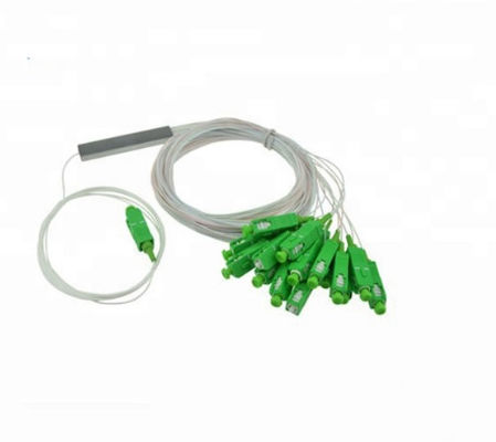 FTTH SC APC 연결기 1x2 1x8 광섬유 PLC 분배기