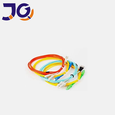 광섬유 케이블 단일모드 9/125 단순한 두 부분으로 된 SC / UPC-SC / UPC 광섬유 패치 코드