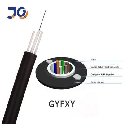 GYFXY MDPE 5.5 밀리미터 단위 튜브 비 무장한 광섬유 케이블