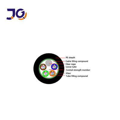 섬유 케이블 GYTS 무장한 도관 24 48 96 144 288 핵심 광 케이블