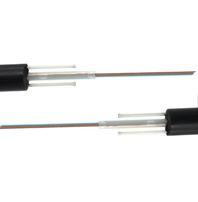 6 핵심 GYFXTY 단일모드 G652D 야외 광섬유 케이블