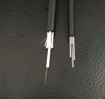 HDPE 덮개  GYFXTY FRP 4 핵심 야외 광섬유 케이블