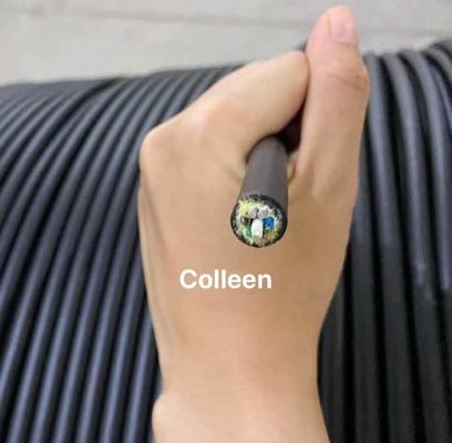 단일 자켓 ADSS 광섬유 케이블 80m 100m 120m Span