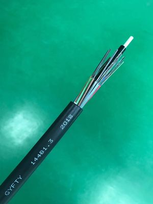 OEM 144 핵심 야외 덕트 GYFTY 공중 광섬유 케이블