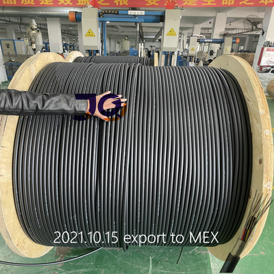 GYTS 144 코어 Microduct 광섬유 케이블 기갑