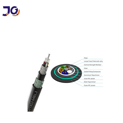 반대로 설치류 유리사 단일 지하 광섬유 케이블
