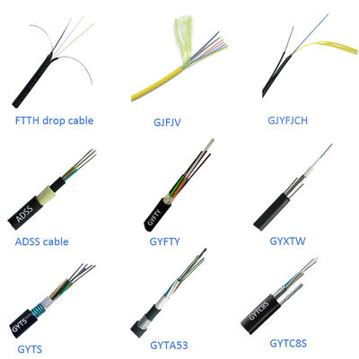 자체 지원 공중 숫자 8 케이블 좌초 철강선 GYFTC8Y