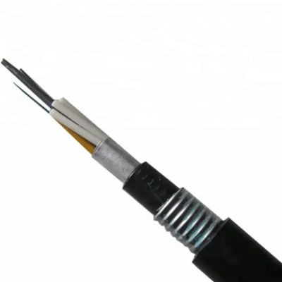 두 배 칼집 24 핵심 GYTA53 지하 광섬유 케이블 단일 모드