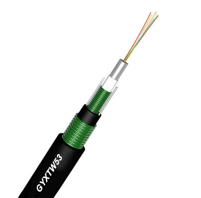 덕트를 위한 강철 테이프 두 배 기갑 광섬유 케이블 G657A 유형