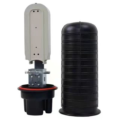 4 아웃 광학 접속 돔 마감 메카니칼 씰링 케이블 접속 상자 광섬유 마감에서 수직 1