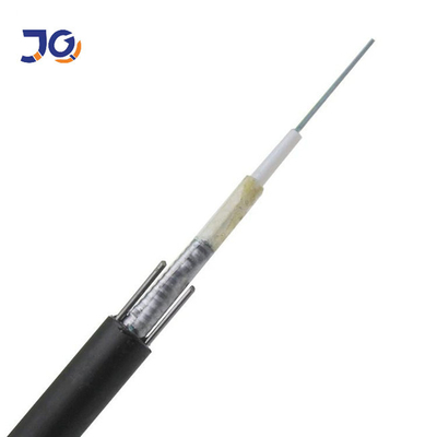 2 4 6 8 16 24 공기 무장한 야외 광섬유 케이블 그리스트더블유 1 킬로미터 g652d 단일모드 12 핵심