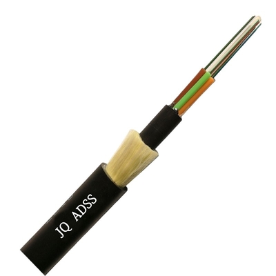 ADSS 야외 단일모드 섬유 옵틱 케이블 12 24 48 96 144 192 288 핵심