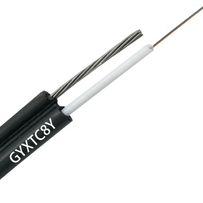 공기 Fig 8 광섬유 케이블 FTTH Gyxtc8s 4 6 8 12 핵심을 지원하는 야외 본인
